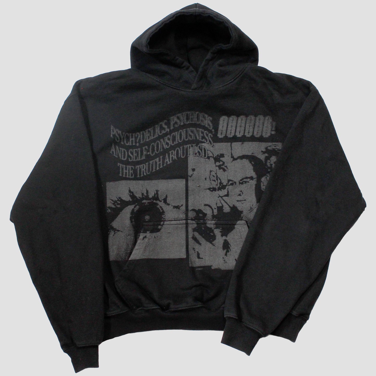 "PSYCHEDELICS, PSYCHOSIS, AND SELF-CONSCIOUSNESS" Heavyweight Hood (XL)