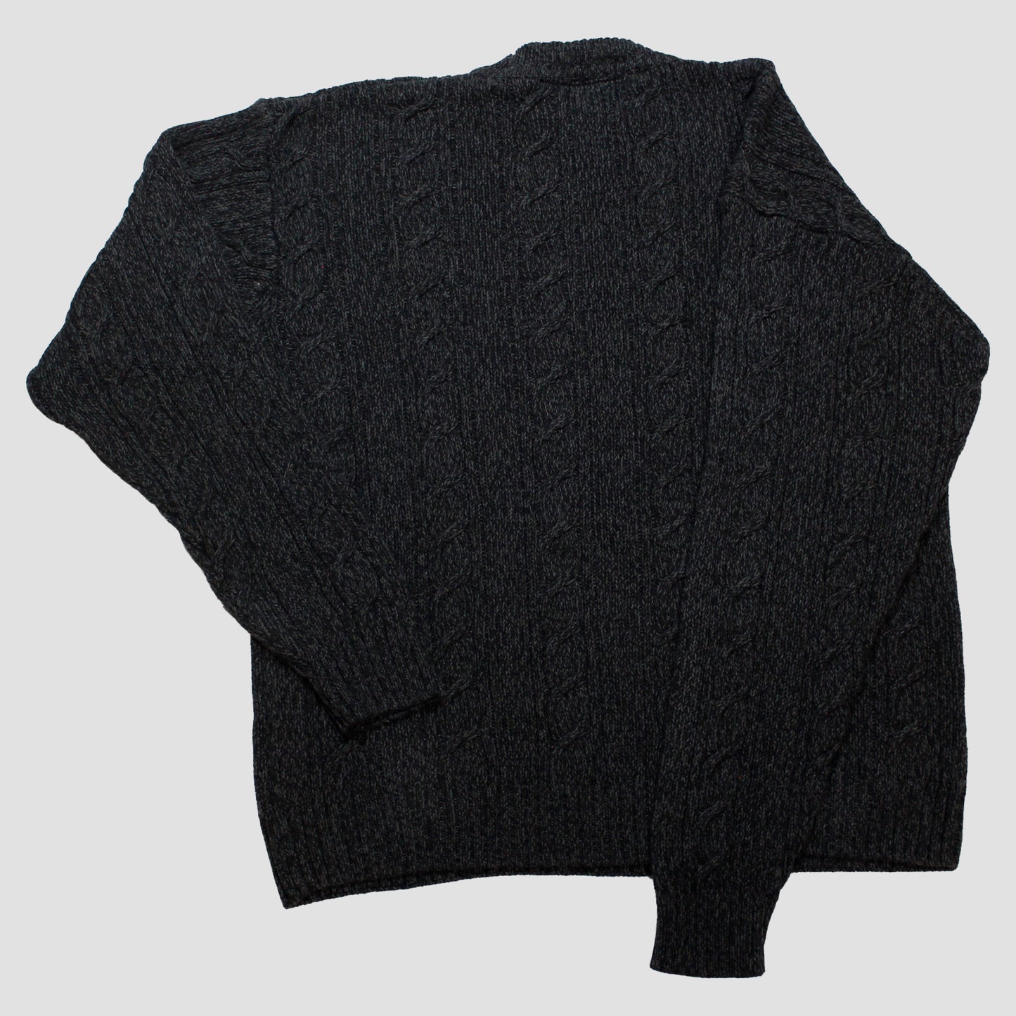 "PENNSYLVANIA EVENING NEWS//DIE LIKE DWYER" Heavyweight Knit Sweater (L)